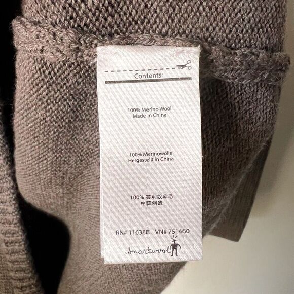 Smartwool 100% Merino Wool Cowl Neck Sweater Size S - Picture 8 of 8